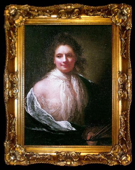 framed  anna dorothea therbusch Anna Dorothea Therbusch, ta009-2